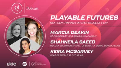 Image for The future of talent pipelines into games | Playable Futures Podcast